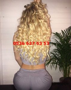 Ateşli Sarı Saçlı Kaşar Escort Güneş